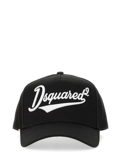 DSQUARED2 BASEBALL HAT WITH LOGO