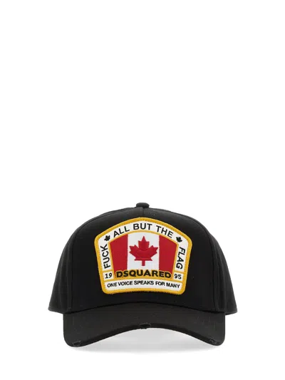 Dsquared2 Baseball Hat With Logo In Black