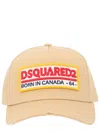 Dsquared2 Dsquared Baseball Hat With Logo Patch In Neutral