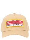 Dsquared2 Dsquared Baseball Hat With Logo Patch In Neutral