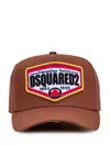 DSQUARED2 DSQUARED2 BASEBALL HAT WITH PATCH