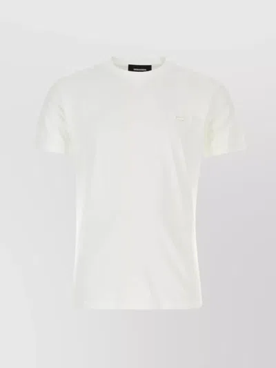 Dsquared2 Basic Crew Neck T-shirt In Gray