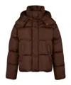 Dsquared2 Basic Padded Jacket In Brown