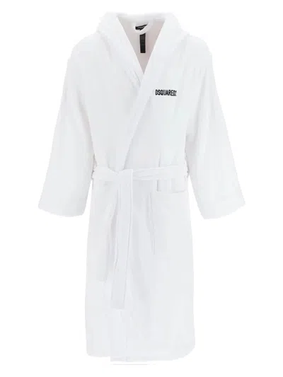 DSQUARED2 BATHROBE WITH LOGO