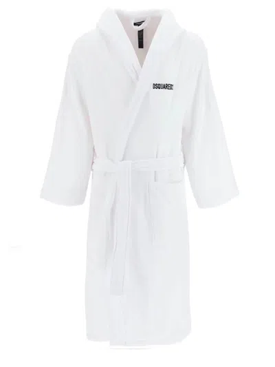 DSQUARED2 BATHROBE WITH LOGO