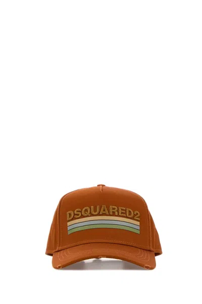 Dsquared2 Bcm096305c00001 Baseball Cap In Orange