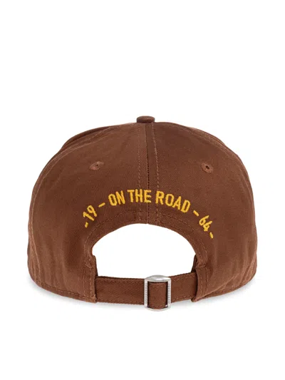 Dsquared2 Bcm096505c000015087 Baseball Cap In Brown