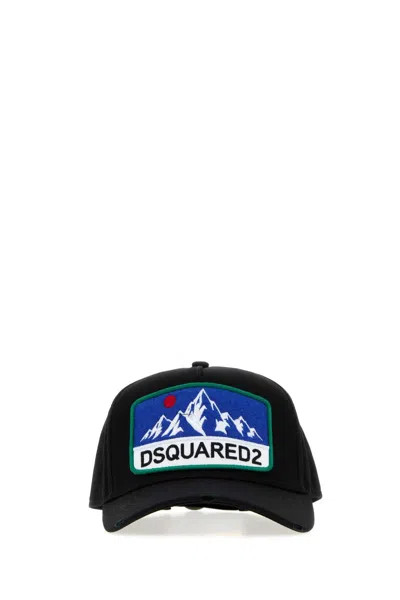 Dsquared2 Bcm103905c00001 Baseball Cap In Black