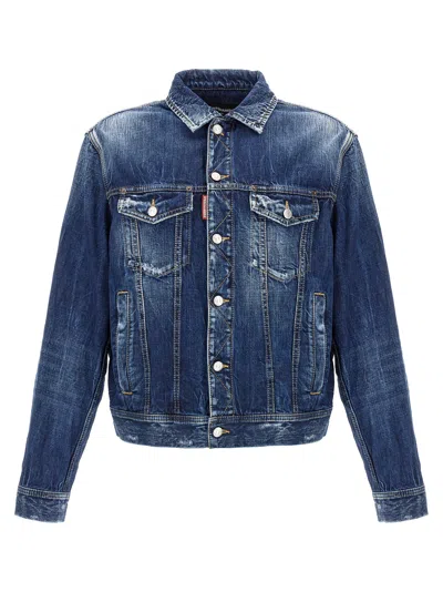 DSQUARED2 DSQUARED2 'BE COOL BE NICE WASH L.A.' JACKET