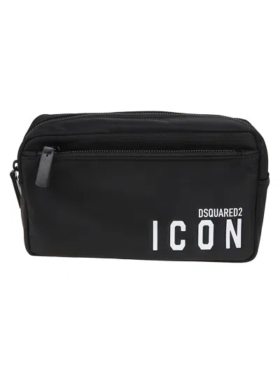 Dsquared2 Be Icon Beauty Case In Multi