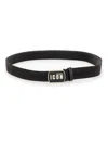 Dsquared2 Be Icon Belt In Black