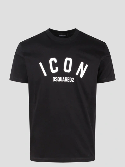 Dsquared2 Be Icon Cool Fit T-shirt In Black