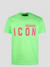Dsquared2 Icon Logo-print Cotton T-shirt In Green