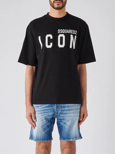 DSQUARED2 DSQUARED2 BE ICON LOOSE FIT TEE T-SHIRT