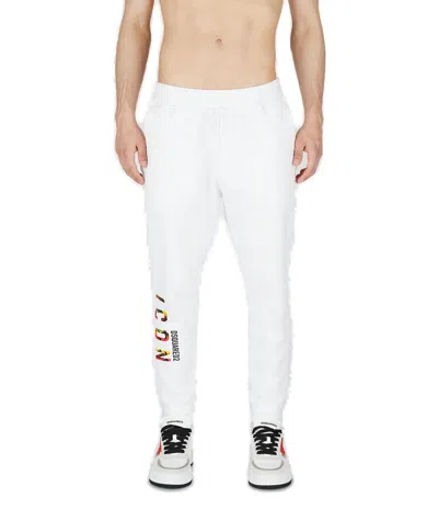Dsquared2 Be Icon Ski Pants In White