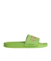 Dsquared2 Be Icon Pantoletten In Green