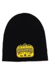 Dsquared2 Dsquared Men Beanie Hat In Black