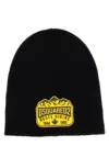 Dsquared2 Dsquared Men Beanie Hat In Black