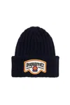 Dsquared2 "beanie Hat With Patch Logo In Blue