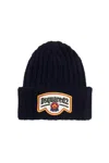 Dsquared2 "beanie Hat With Patch Logo In Blue