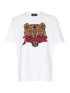 Dsquared2 Bear Logo Regular Fit T-shirt In White
