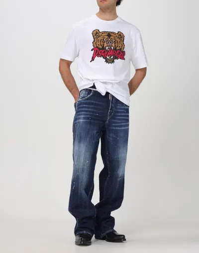 DSQUARED2 DSQUARED2 BEAR LOGO T-SHIRT