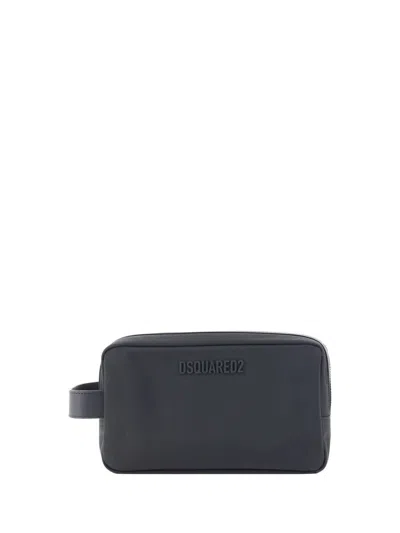 Dsquared2 Beauty Cases In Blue