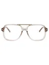 Dsquared2 Beige Acetate Glasses In Gold