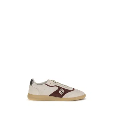 Dsquared2 Beige Calf Leather Bos Taurus Low Top Sneakers In Neutral