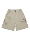 Dsquared2 Logo Shorts In Beige