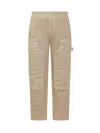 Dsquared2 Panelled Cargo Pants In White