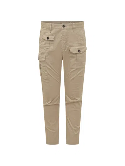 Dsquared2 Beige Cargo Pants In Other