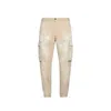 Dsquared2 Beige Cargo Pants With Elasticated Waist In Neutral