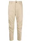 Dsquared2 Beige Stretch Cotton Sexy Chino Pant Beige Dsquared Uomo 52 In Beige