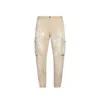 Dsquared2 Beige Cargo Pants With Elasticated Waist In Neutral