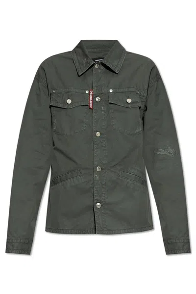 Dsquared2 Beige Cotton Jacket
