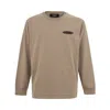 Dsquared2 Logo-print Kangaroo-pocket T-shirt In Brown