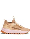 Dsquared2 Free Flow Low-top Sneakers In Beige