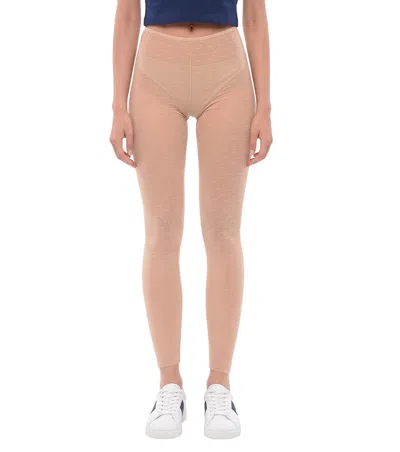 Dsquared2 Beige Nylon Logo Activewear In Brown