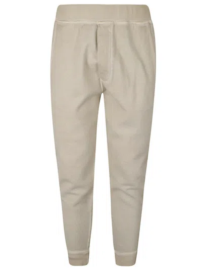 Dsquared2 Beige Solid Track Pants In Neutral