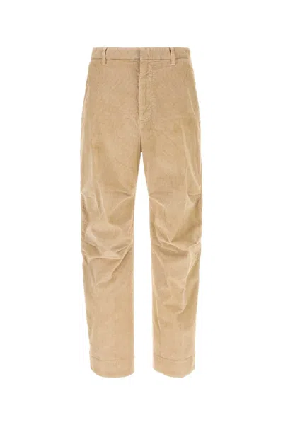 DSQUARED2 BEIGE STRETCH CORDUROY PANT