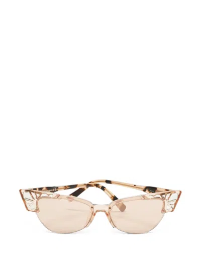 Pre-owned Dsquared2 Bella Butterfly Sunglasses In Pink