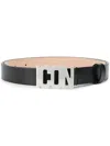 Dsquared2 Icon Buckle Belt In Black