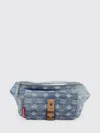 Dsquared2 Dsquared Belt Bag Denim D2 Monogram In Blue