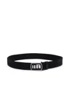 Dsquared2 Logo-patch Buckle Belt In Non Definito
