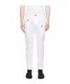 Dsquared2 Trousers In White