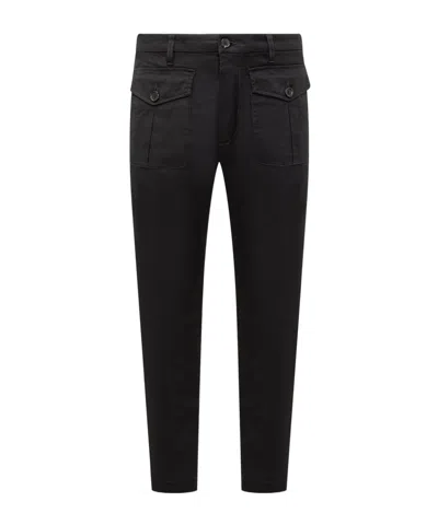 Dsquared2 Belt-loop Casual Pants In Black