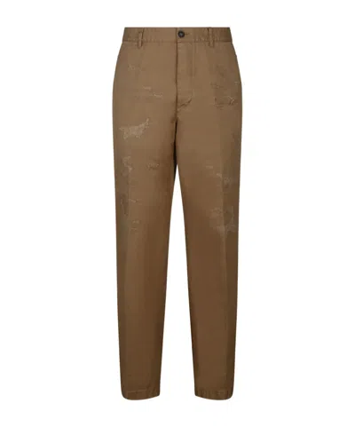 DSQUARED2 BELT-LOOP CASUAL PANTS