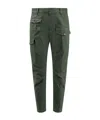 Dsquared2 Sexy Cargo Pants Green In Green