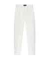 Dsquared2 Belt Loop Casual Pants In White
